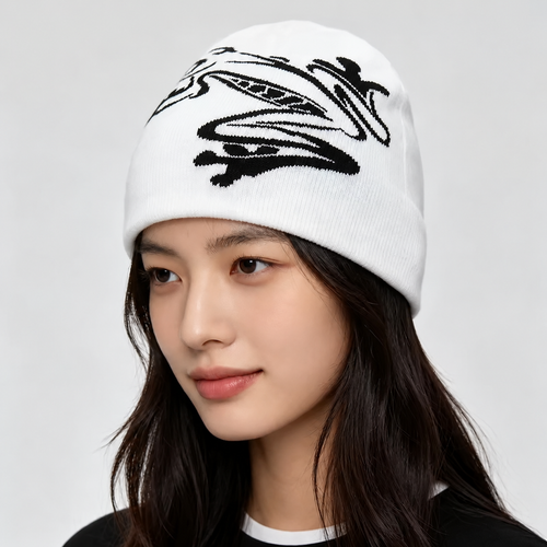 SNOWCTRL Frog Graphic Beanie